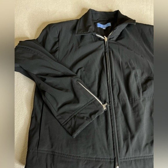 Escada Sport Black jacket size 36/Small Double zippers - Picture 4 of 16